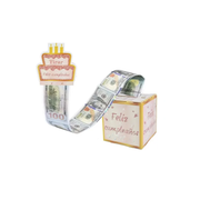 Caja Para Regalar Dinero De Cumpleaños 12x12cm