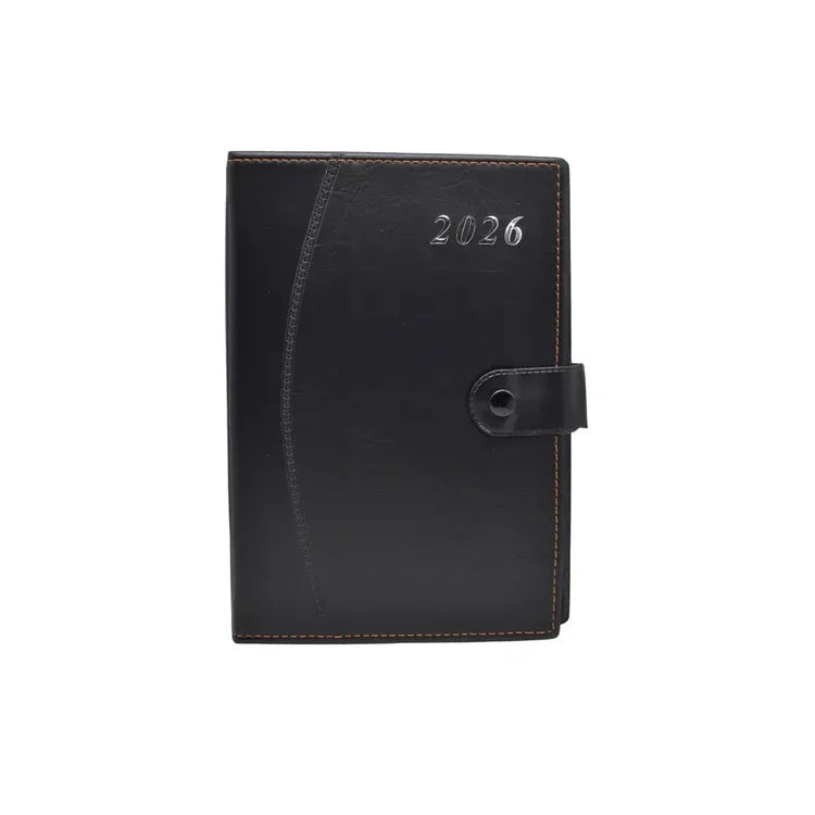 Agenda Tapa Dura Con Broche Mapa Uruguay