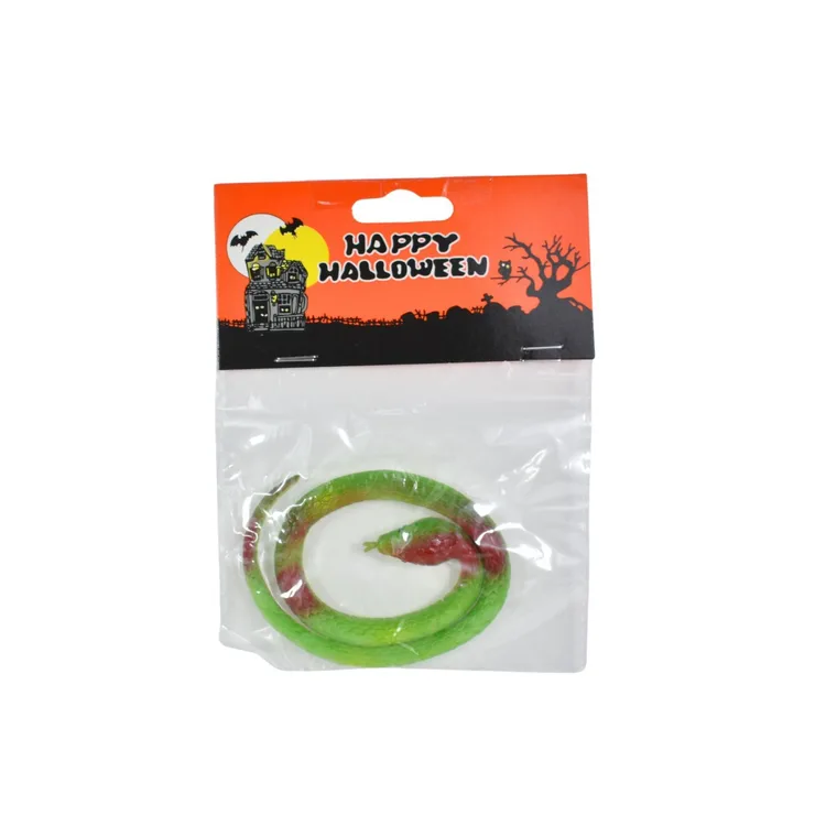 Adorno Serpiente Halloween Decoración Cotillón Plástico