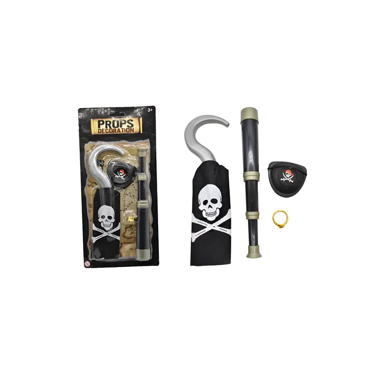 Set De Pirata 4pcs En Blister