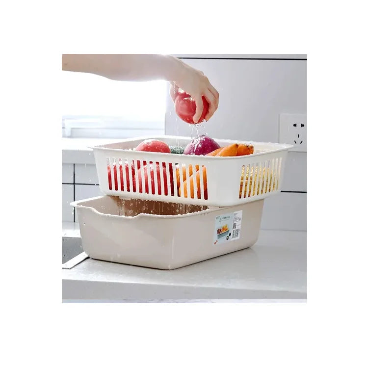 Caja Organizadora De Plastico Doble Multiuso