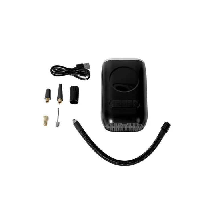 Inflador Compresor De Aire Digital Recargable Usb Portátil