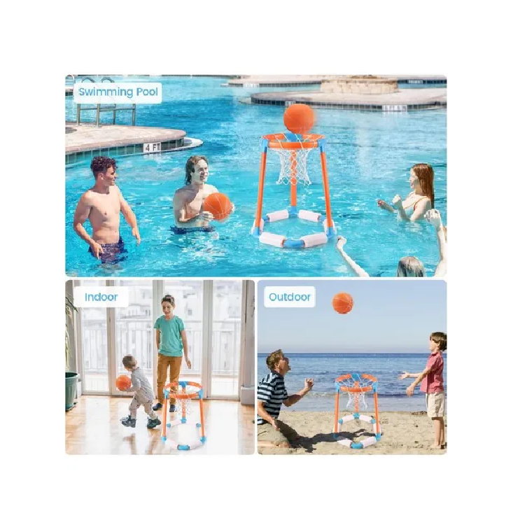Juego D Basquetbol Flotante Para Piscina Pileta Playa