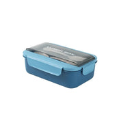 Lonchera Térmica Acero Inoxidable Con Cubiertos 22x15 Cm