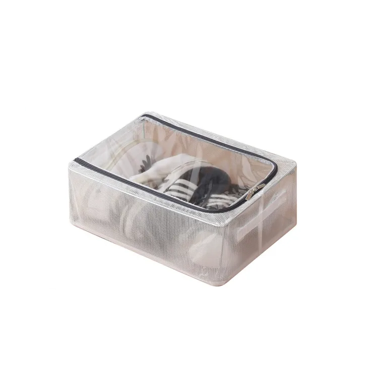 Caja Organizadora Con Cierre Y Asas 40x30x15cm