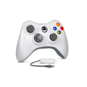 Controlador Inalámbrico De 2,4 G Para Xbox 360 Y Pc Windows Blanco