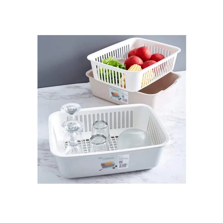 Caja Organizadora De Plastico Doble Multiuso