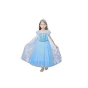 Disfraz Infantil Vestido De Princesa Celeste Fiesta Cosplay