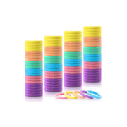 Gomas elásticas para el pelo x 66 unidades