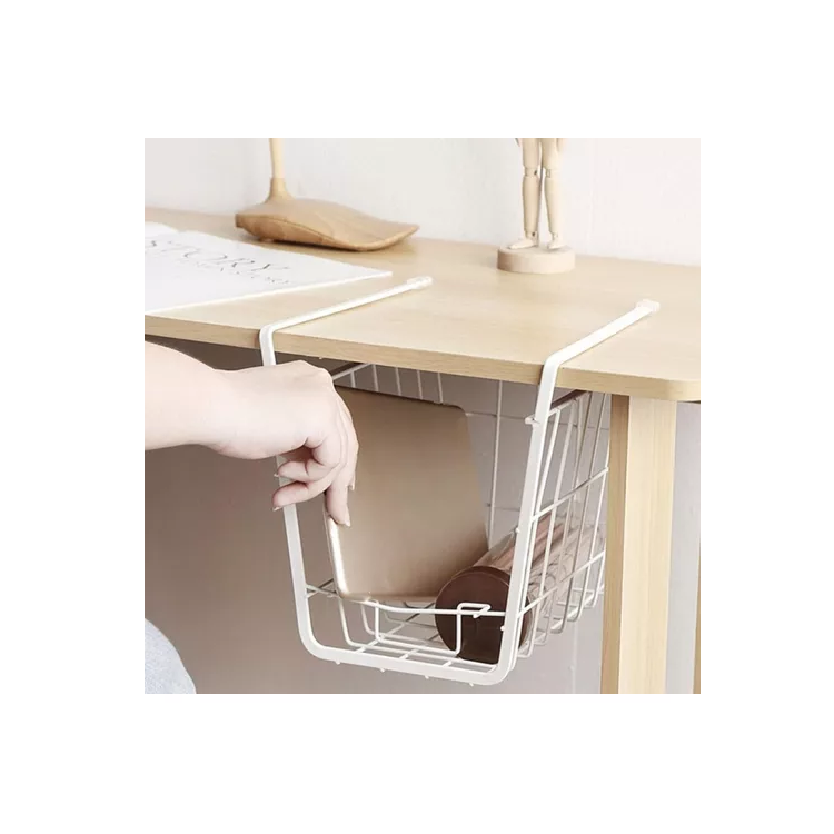Estante Canasto De Metal Colgante 25x21x20 Cm Organizador