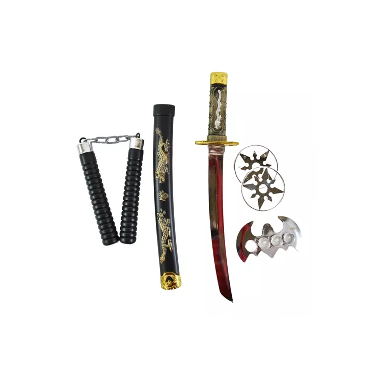 Set de ninja 6 pcs - 44 cm