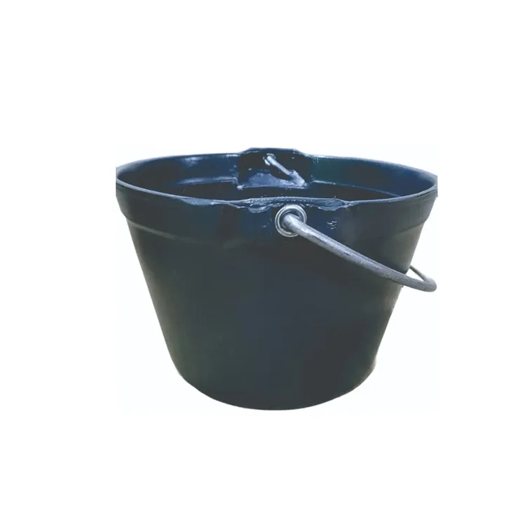 Balde De Obra Reforzado 10 Lts Varilla De 8 Mm