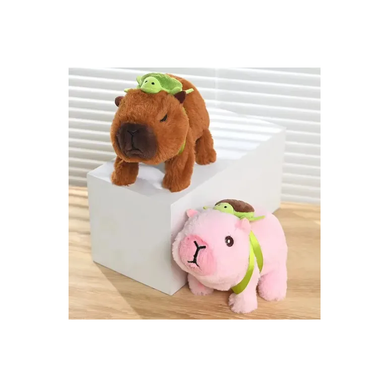 Capibara Que Camina Con Mochila A Pilas Divertido Y Original