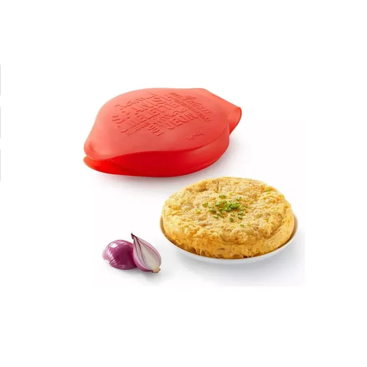 Molde De Silicona Para Omelette Tortilla En Microondas 800ml