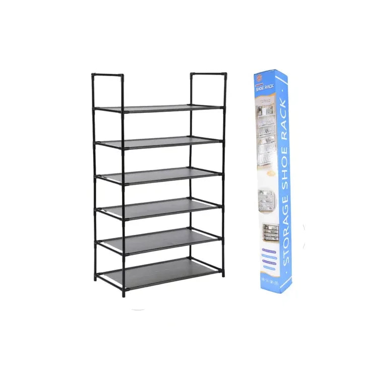 Zapatero 6 Niveles Rack Organizador Pares Zapatos