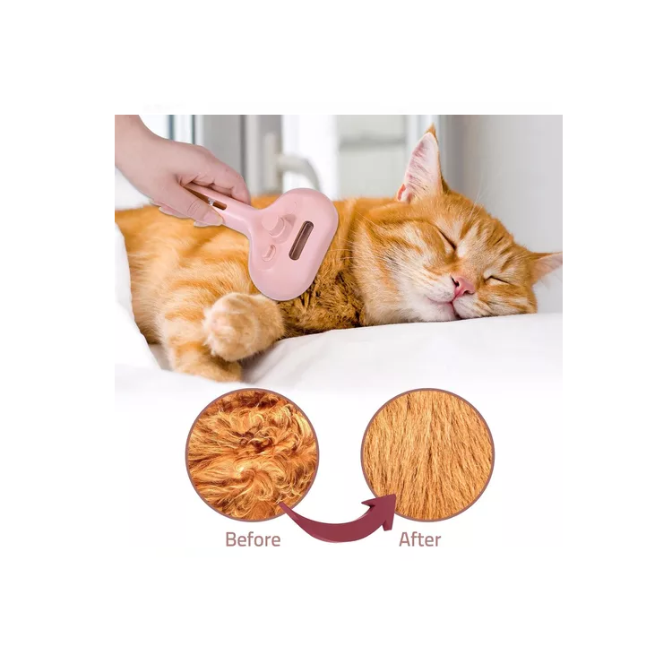 Cepillo De Vapor Para Gatos, Peine De Limpieza