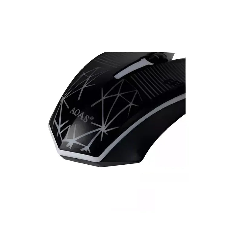 Mouse Gamer Luz Rgb Con Cable Modelo V-06 1200 Dpi