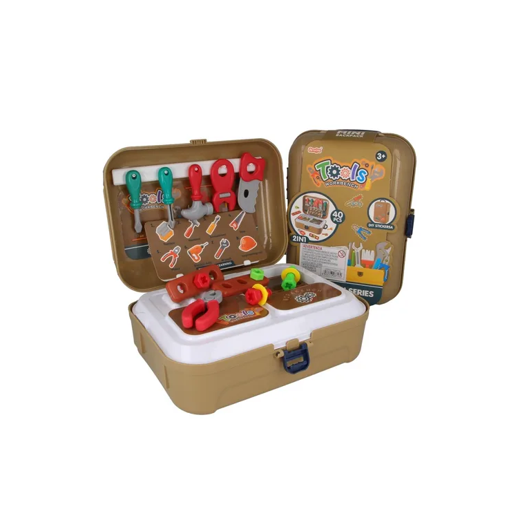 Juego De Valija Infantil De Herramientas De Niños 40 Pcs