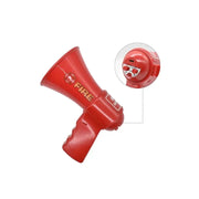 Megáfono De Bomberos Con Sirena Y Micrófono Para Niños