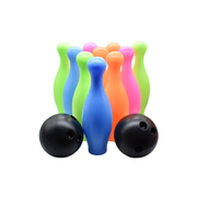Juego Bolos Colores Pastel Bowling Niño 7pcs