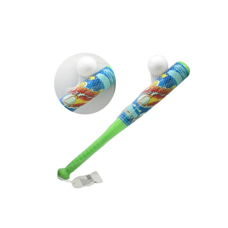 Bate De Baseball Infantil Plastico + Pelota