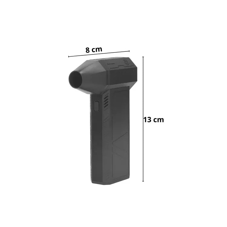 Mini Ventilador Soplador Seco Manual Súper Potente Portatil