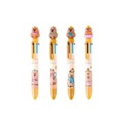 Lapicera Lápiz Retráctil Carpincho 6 Colores