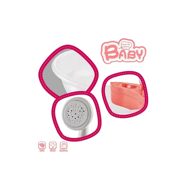 Bebe Con Bañito Juguete Infantil Para Niñas