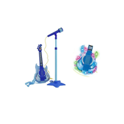 Microfono De Pie Con Guitarra Juguete Infantil 50-87cm.