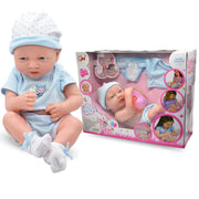 Bebé Reborn Recién Nacido Con Sonido Y Accesorios 35cm