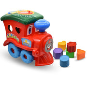 Tren De Juguete Didáctico Con Formas 30x23x17cm