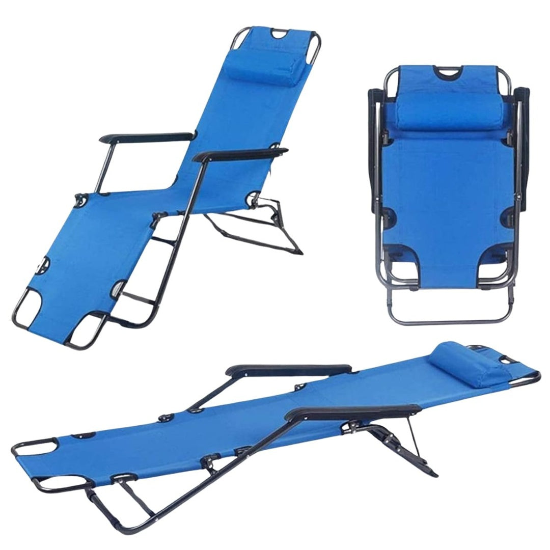 Silla Reposera Plegable Playa Camping Terraza Piscina