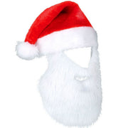 Gorro de papa noel con barba