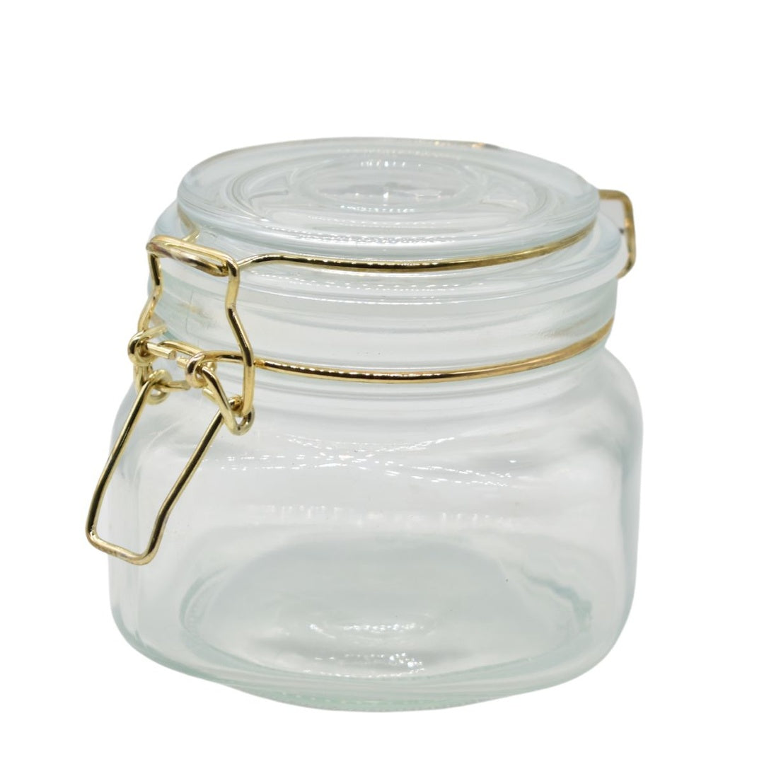 Recipiente De Vidrio Para Conservar Alimentos 10x11cm