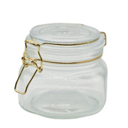 Recipiente De Vidrio Para Conservar Alimentos 10x11cm