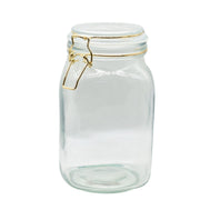 Recipiente De Vidrio Con Tapa Hermética 21 X 10 Cm