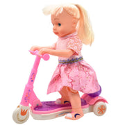 Muñeca con monopatin