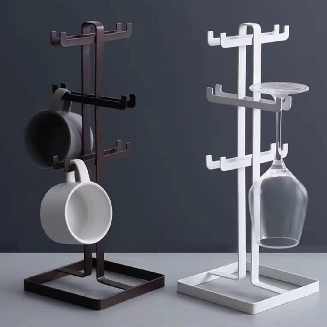 Soporte De Metal Para Copas Y Tazas 38x14.5cm