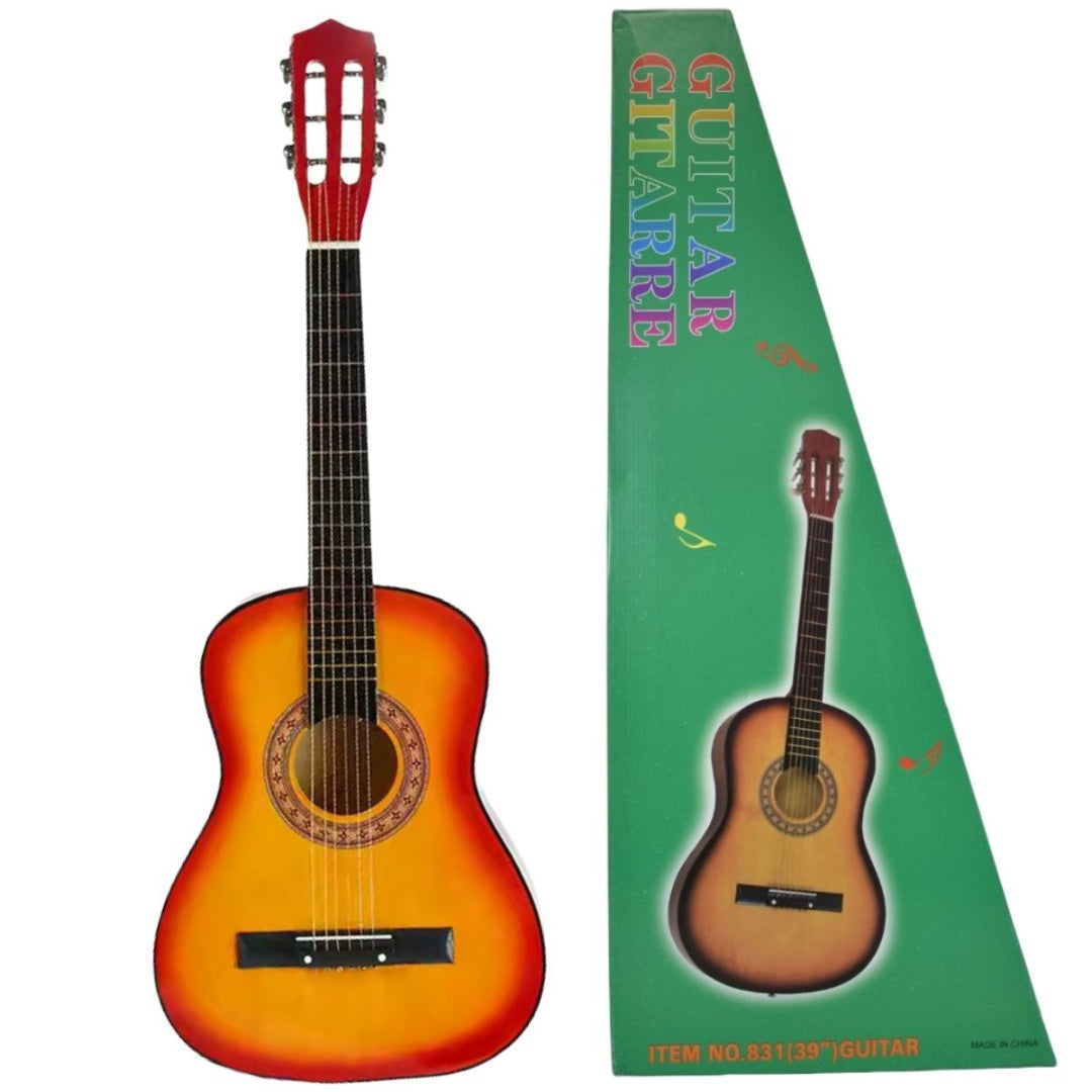 Guitarra Para Niños De Madera 38 Pulgadas Musica