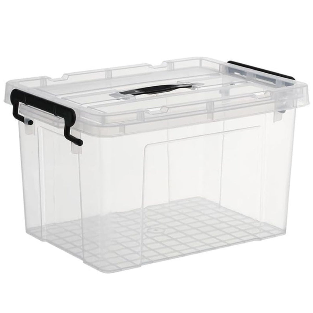 Caja Plástica Transparente 72 X 50 X 42cm