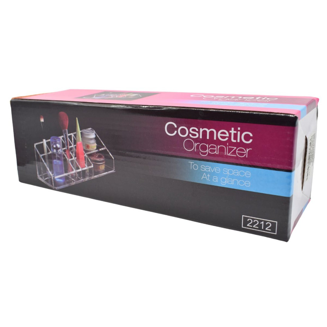 Organizador Exhibidor De Acrílico Para Cosméticos 28x8x9cm
