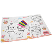 Set De Para Colorear Infantil De Astrnauta O Oveja Niños