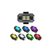 Luz Intermitente Para Bici O Moto 7 Colores 3 Intensidades