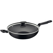 Wok Tramontina Loreto Con Tapa Negro 28cm 20394/028