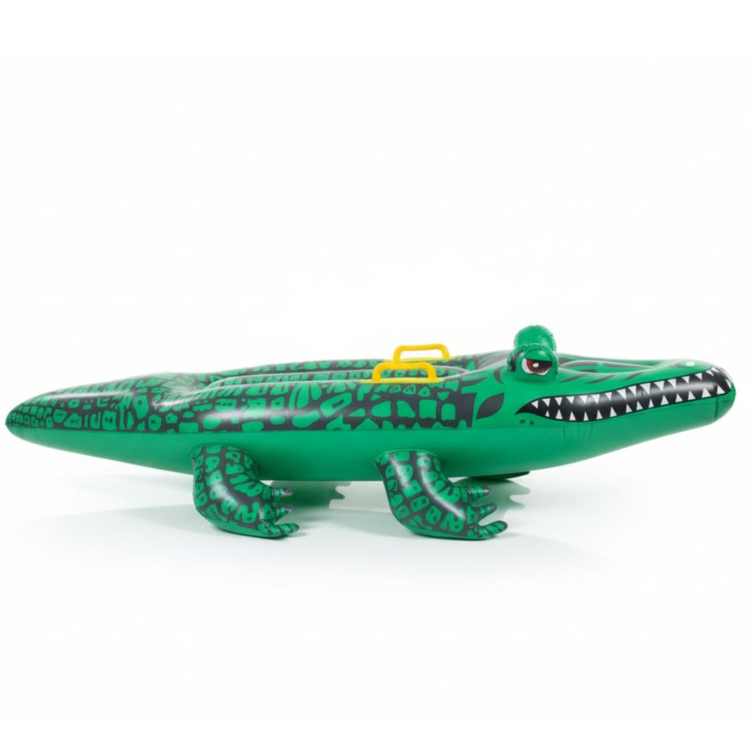Cocodrilo Inflable 150cms Flotador De Piscina O Playa