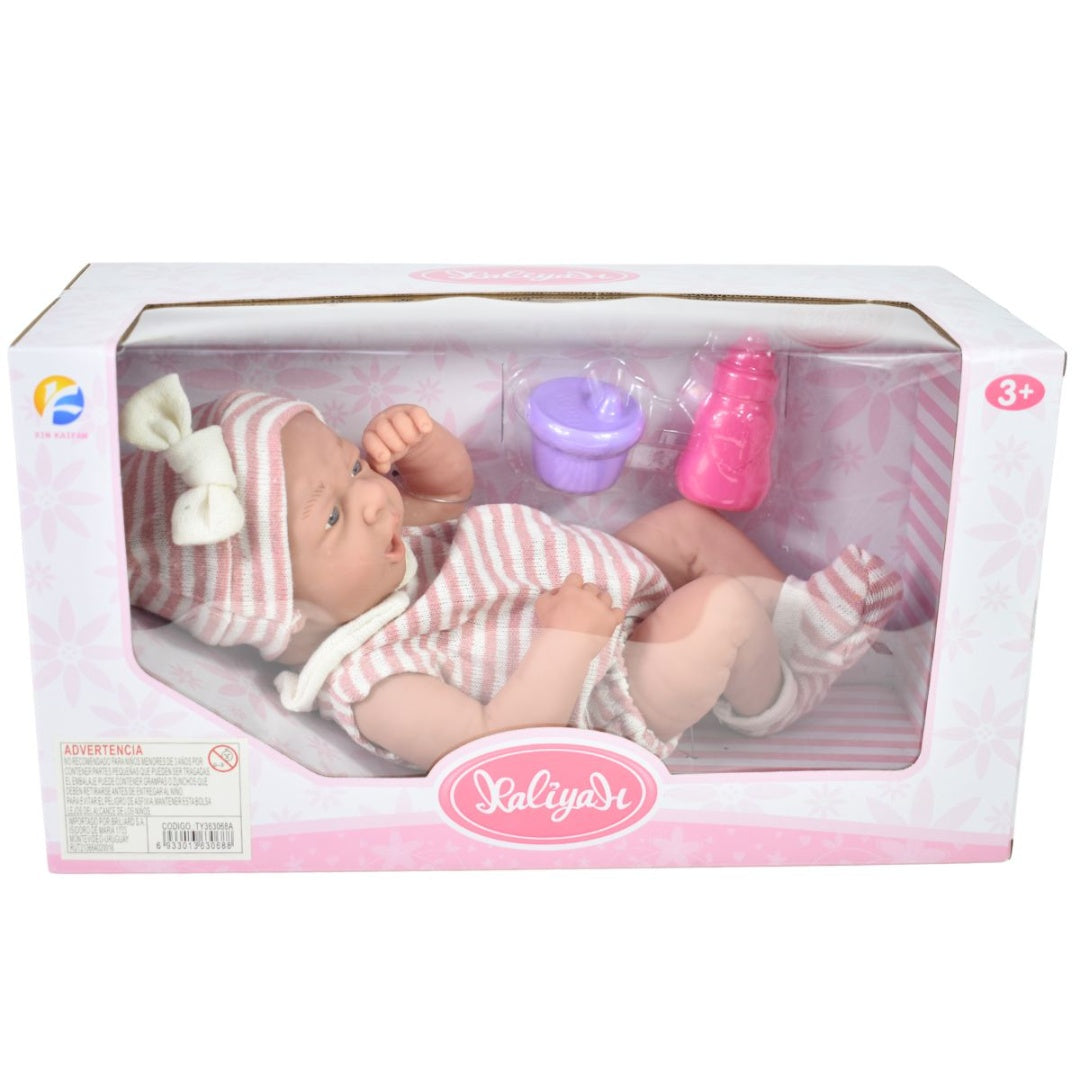 Muñeco Bebé De Goma Realista Bebote Para Niños Juguete