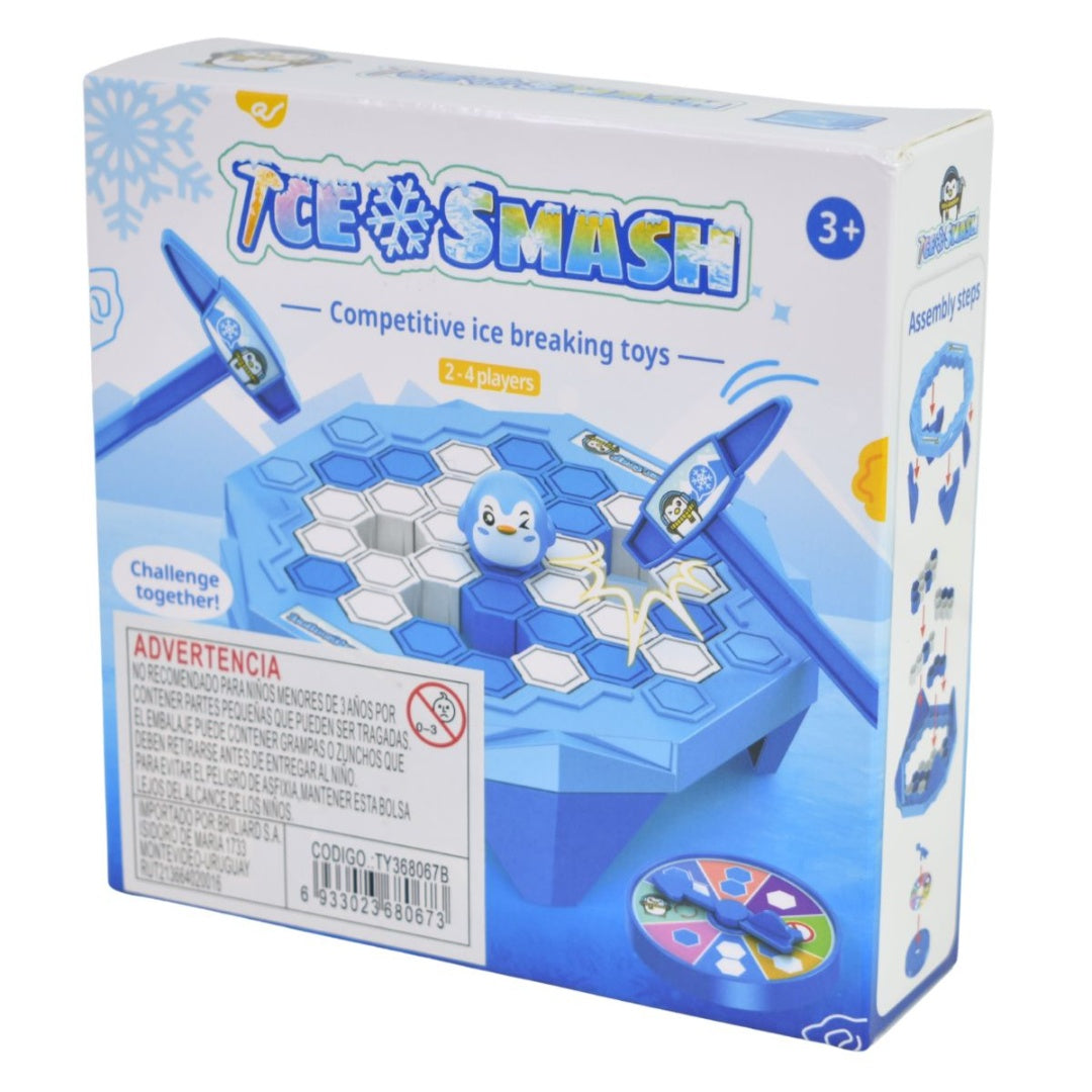 Juego Salva Pingüino Rompehielos Trampa Bloques Con Martillo