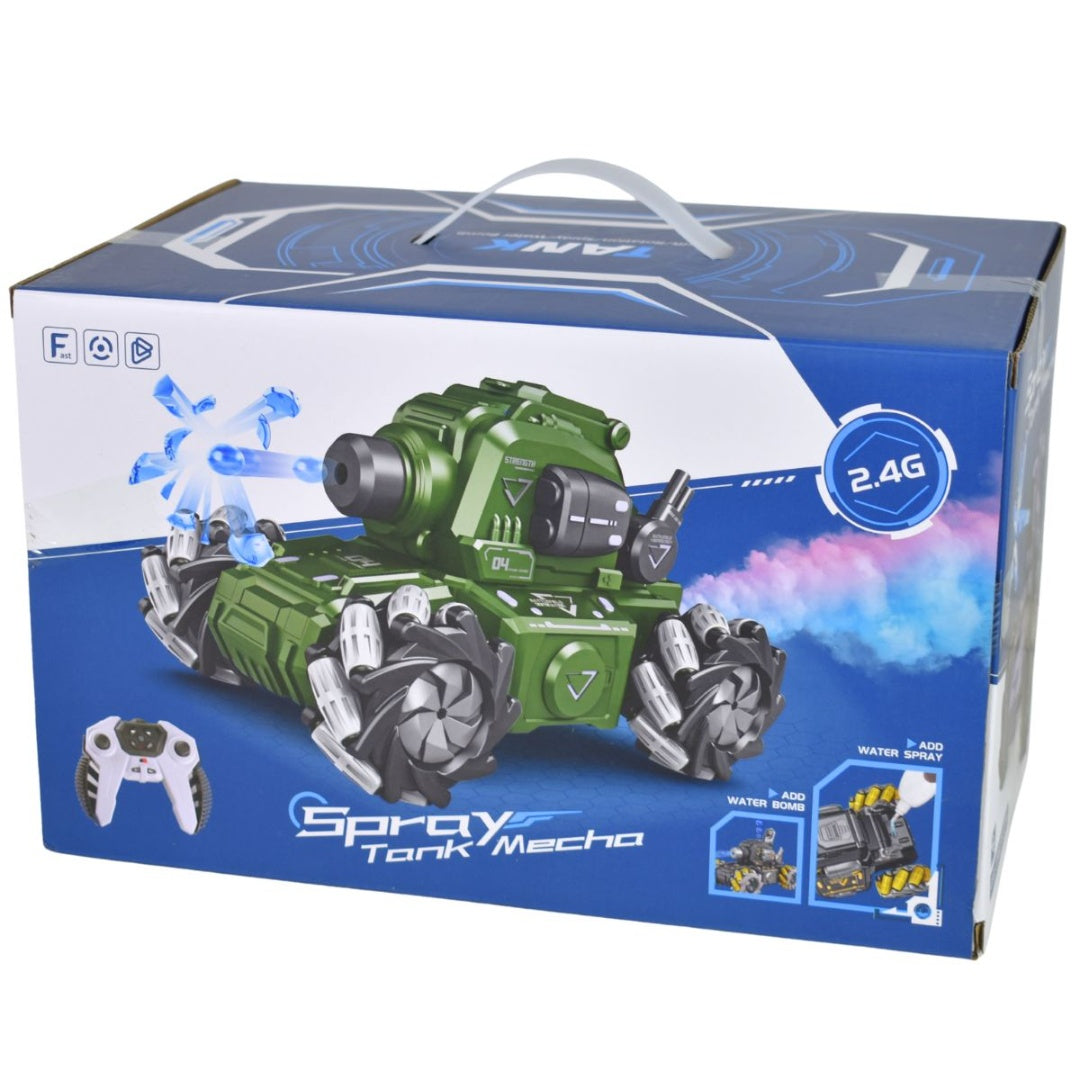 Tanque Disparador Recargable A Control Remoto +500 Bolas Gel