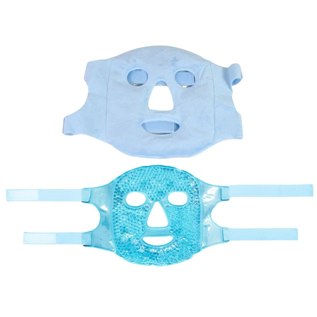 Máscara Facial Gel Frio Calor Descongestiva Relajante