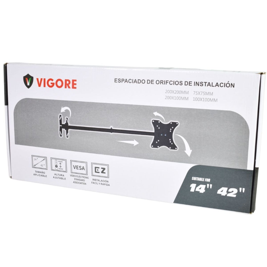 Soporte Extensible Kit De Instalación Tv De 14 A 42 Pulgadas